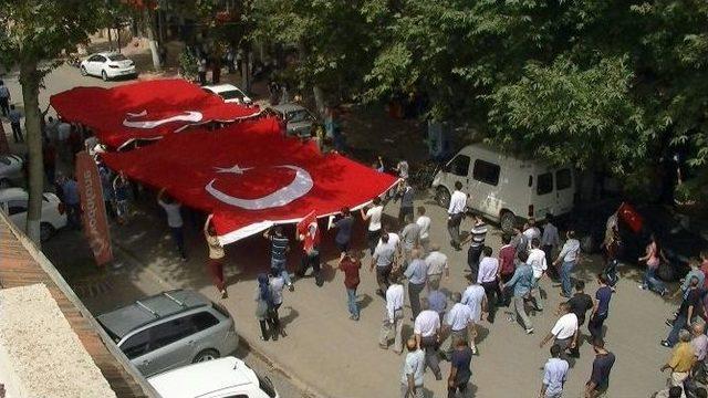 Adıyaman’da Teröre Tepki Yürüyüşü