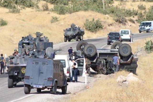 Şırnak'ta Zırhlı Araç Devrildi: 2 Polis Yaralı