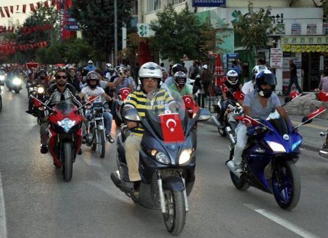 Isparta'da Teröre Tepki Yürüyüşü