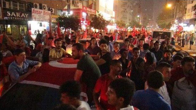 Mersin’de Terör Saldırıları Protesto Edildi