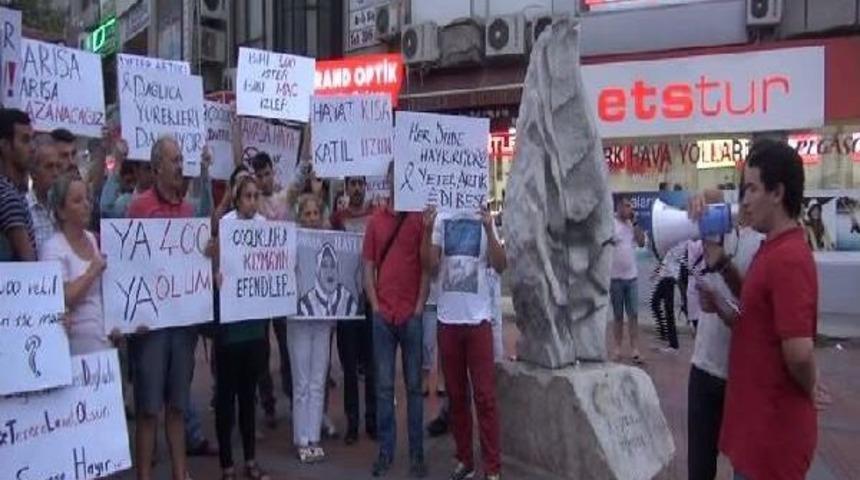 Ataşehir Ve Maltepe'de Ter&ouml;r&uuml; Protesto Eylemleri...