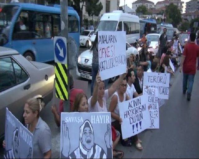 Ataşehir Ve Maltepe'de Terörü Protesto Eylemleri...