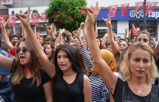 Karabük'te Teröre Tepki Yürüyüşü