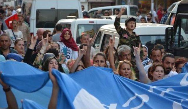 Karabük'te Teröre Tepki Yürüyüşü