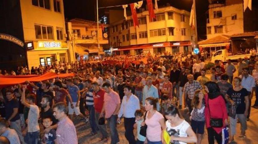 Kula'da Ter&ouml;re Tepki Y&uuml;r&uuml;y&uuml;ş&uuml;