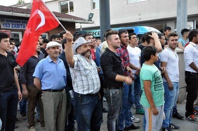 Sorgun’da Şehitler İçin Kur’an Okundu Yürüyüş Yapıldı