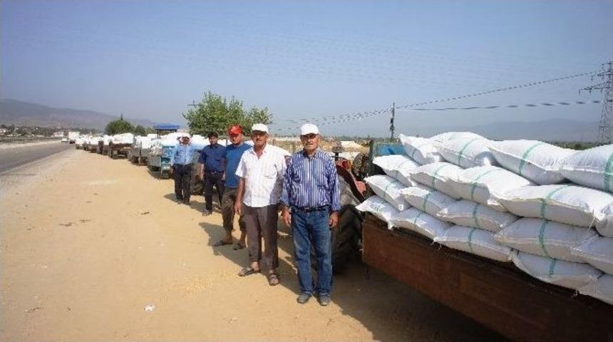 Tariş Depoları &Ouml;n&uuml;nde &Uuml;z&uuml;m Kuyrukları Oluştu