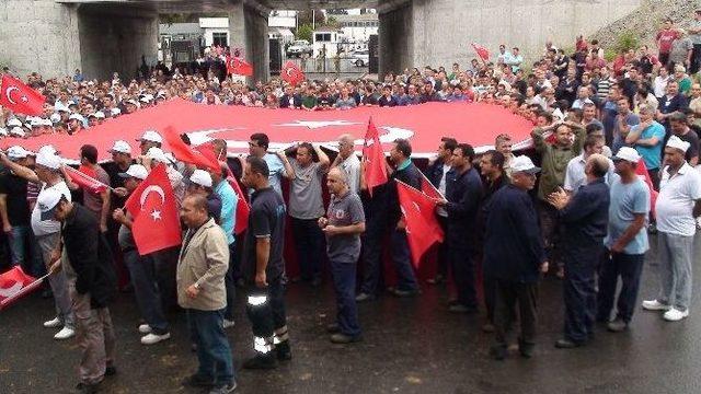 Pendik’te Terör Protestosu 1