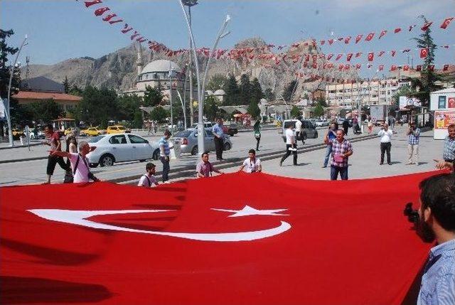 Tokat’ta Terör Protesto Edildi