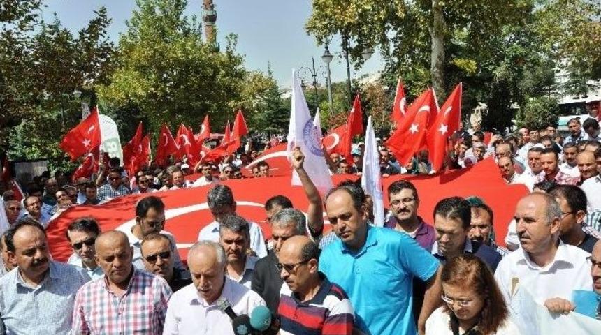 Konya&rsquo;da Memur-sen&rsquo;den Ter&ouml;re Tepki