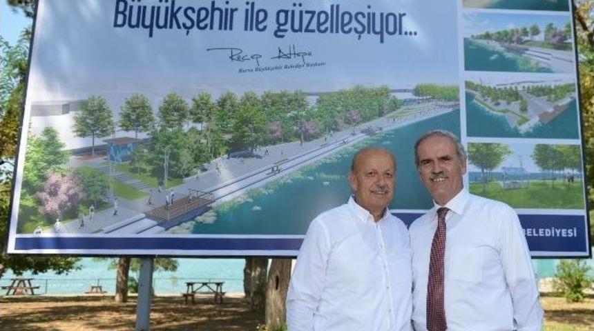 İznik Sahilleri B&uuml;y&uuml;kşehir İle G&uuml;zelleşiyor