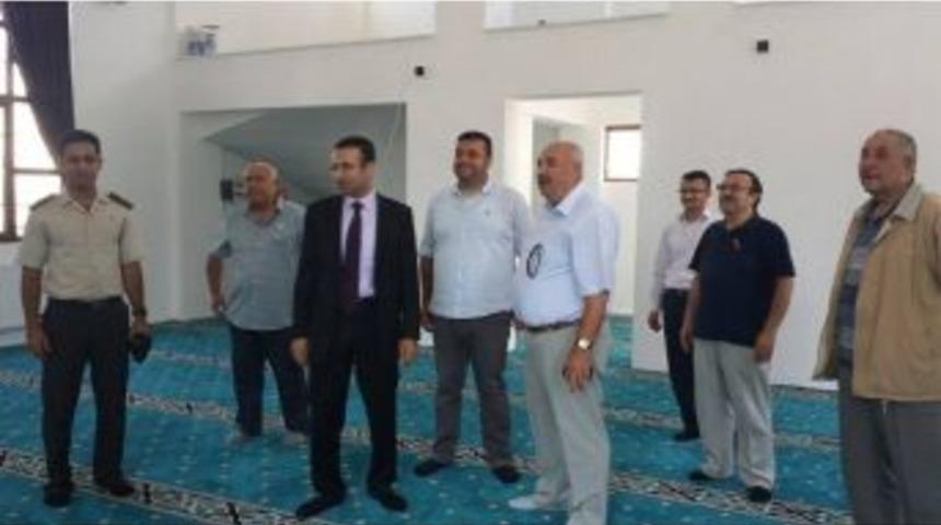 Bolvadin İl&ccedil;e Protokol&uuml;nden Yemi Yaptırılan Camiye Ziyaret