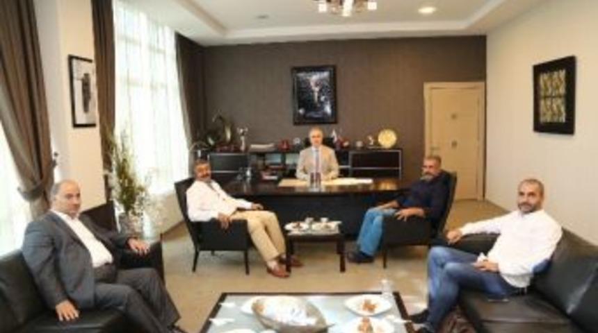 Başkan K&ouml;semusul İş Adamlarını Misafir Etti