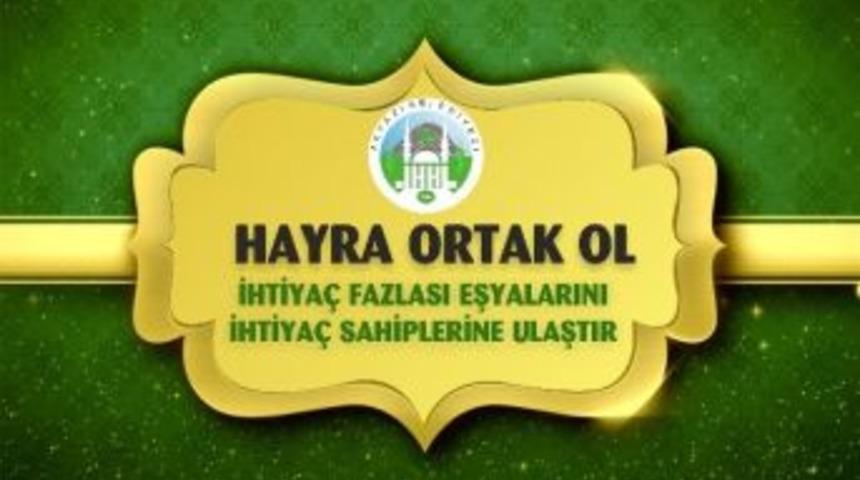 Akyazı Belediyesi Vatandaşları Hayr’a Ortak Ol Kampanyasına Davet Ediyor