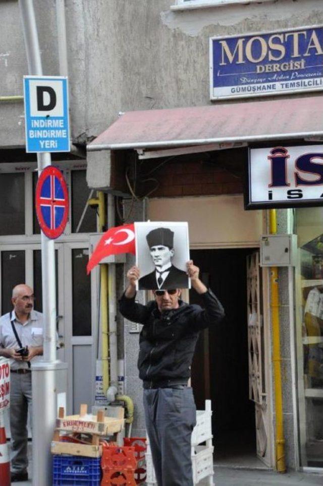 Gümüşhane’De Terör Olaylarına Tepki Eylemi