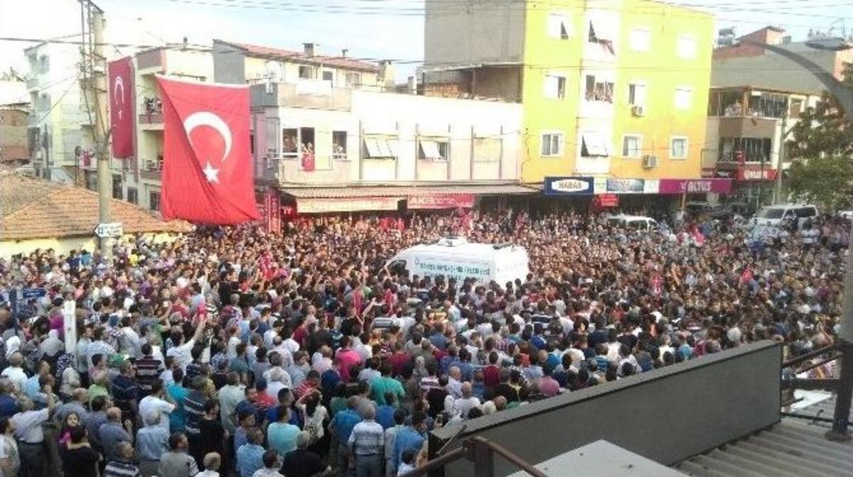Turgutlu, Şehidini Son Yolculuğuna Uğurladı