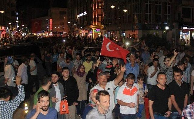 Rize’de Teröre Lanet Yürüyüşü