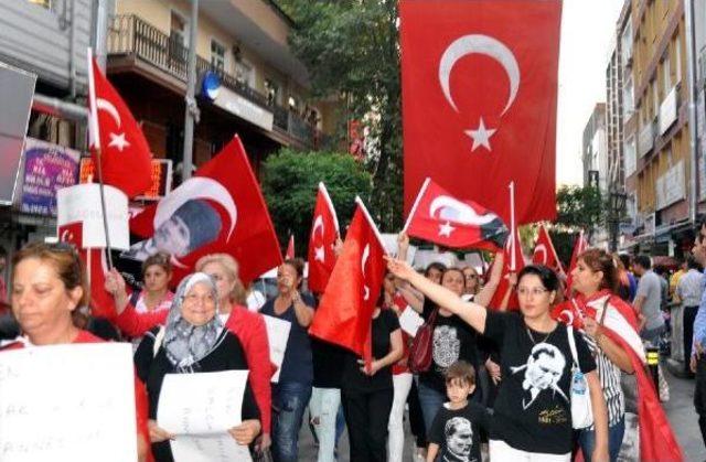 Kırıkkale&rsquo;De 10 Binler Sokağa D&ouml;k&uuml;l&uuml;p Ter&ouml;r&uuml; Protesto Etti 1