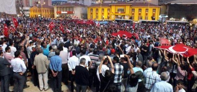 Yozgat'ta 'şehide Saygı, Teröre Lanet' Yürüyüşüne 10 Bin Kişi Katıldı