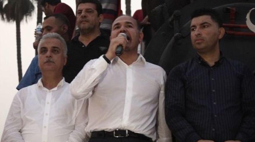 Adana&rsquo;da Binlerce Kişi Şehitler İ&ccedil;in Y&uuml;r&uuml;d&uuml;