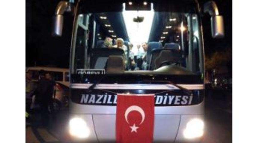 Şehidin Akrabaları Ankara&rsquo;ya Uğurlandı