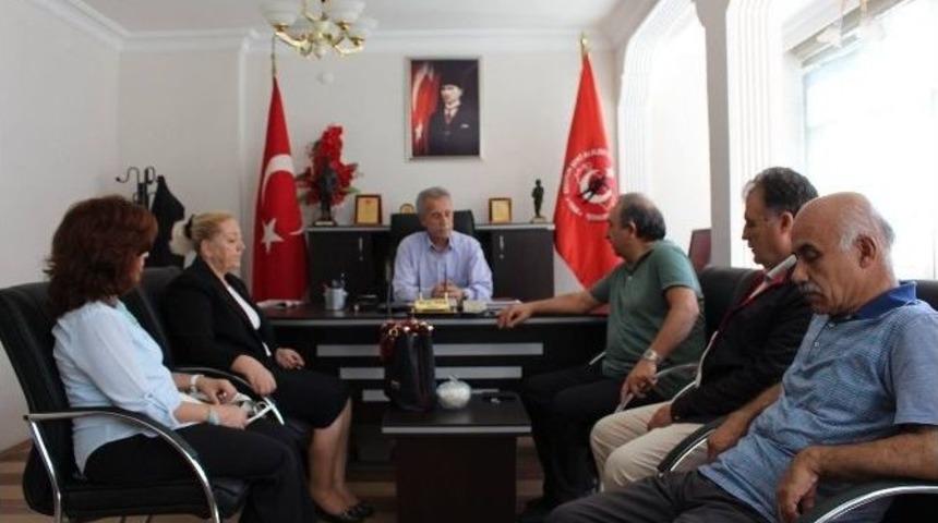 Ervak&rsquo;tan, Şehit Aileleri Yardımlaşma Ve Dayanışma Derneği&rsquo;ne Ziyaret