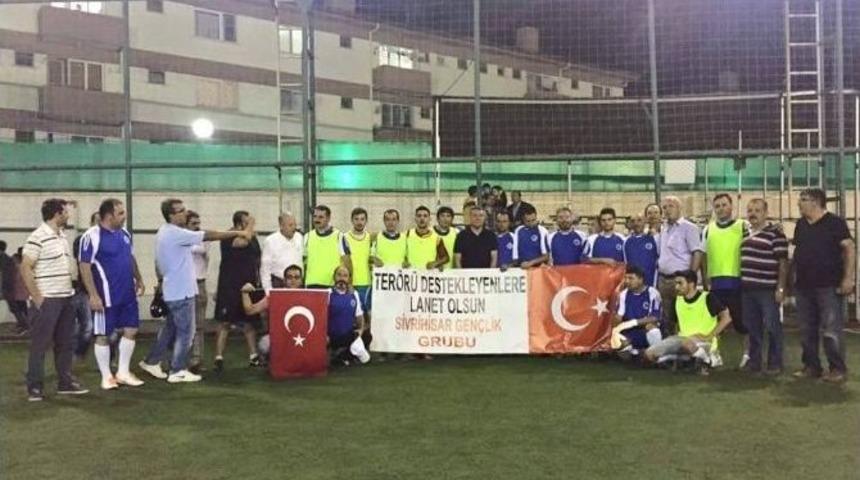 Sivrihisarlılar Ter&ouml;re Tepki G&ouml;sterdiler