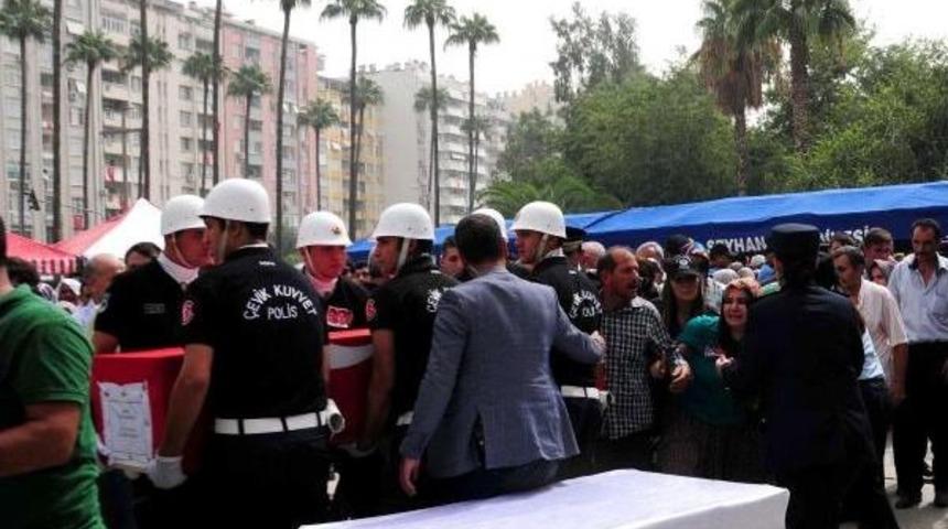 Adana 3 Şehit Polise Ağladı