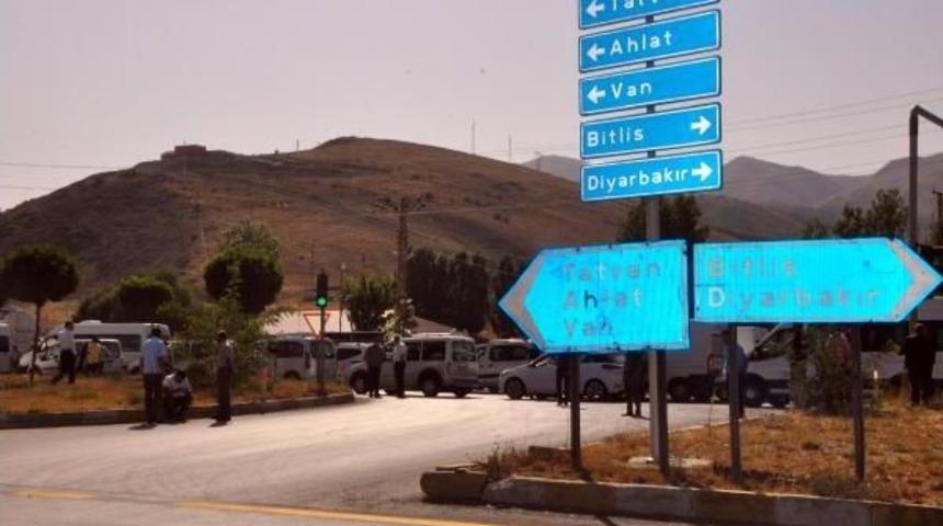 Bitlis- Tatvan Karayolunda Mayınlı Tuzak