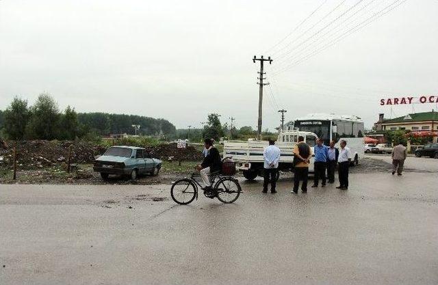 &Ccedil;arşamba&rsquo;da Trafik Kazası: 1 Yaralı 1
