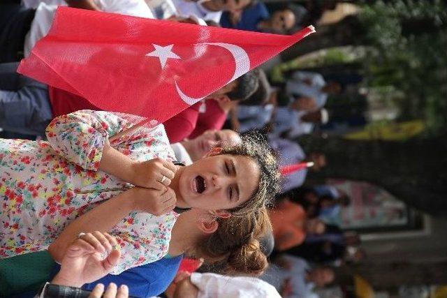 Çankırı’da Binlerce Kişi Terörü Lanetledi