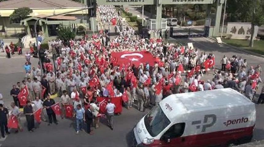 D-100'de Ter&ouml;re Tepki Y&uuml;r&uuml;y&uuml;ş&uuml;
