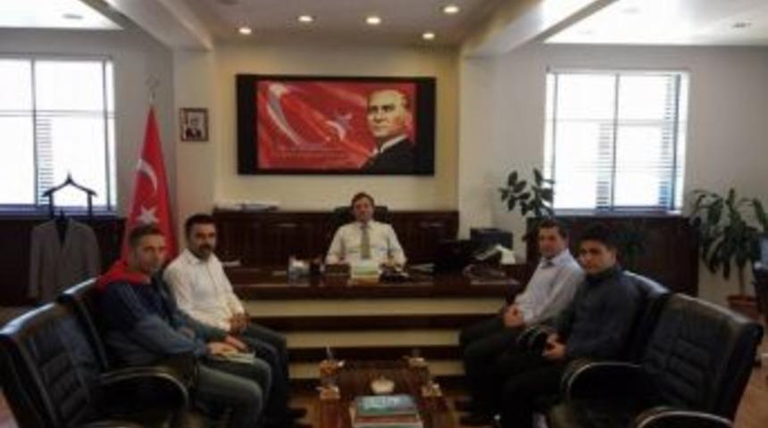 Gen&ccedil;lik Merkezlerinden Kaymakam Helvacı&rsquo;ya Ziyaret