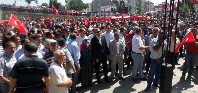 Alaşehir’den Teröre Lanet Yağdı