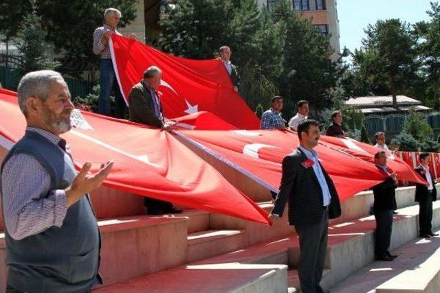 Erzurum'da Stk'lardan Teröre Ortak Tepki