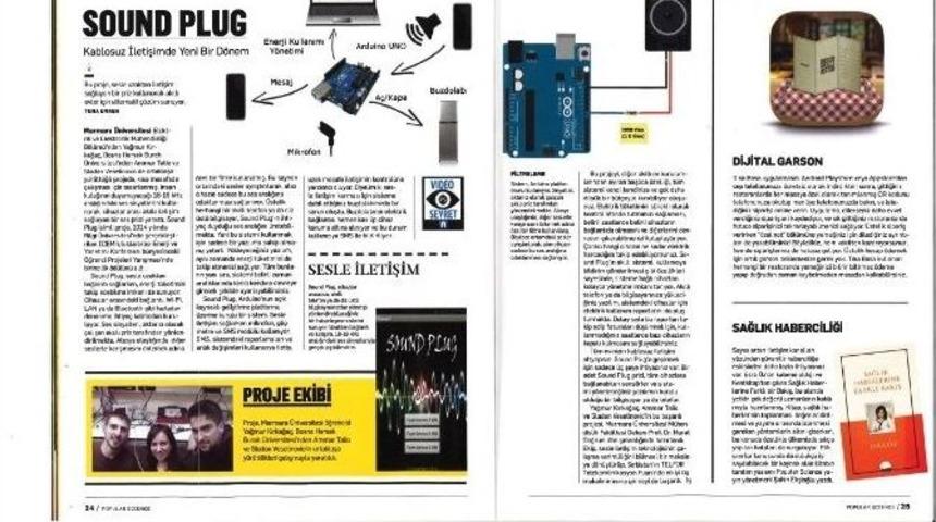 Marmara &Uuml;niversitesi &Ouml;ğrencilerinin Projesi Popular Scıence&rsquo;de