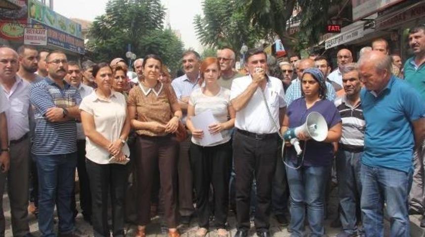 Mersin'de Hdp'ye Saldırıya Tepki