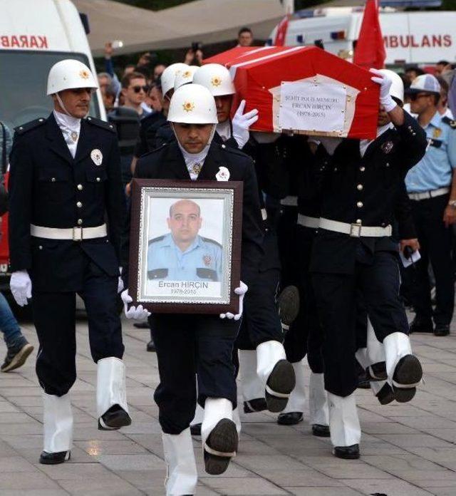 Şehit Polis Ercan Hırçın, Karabük'te Toprağa Verildi