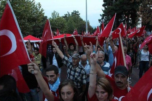 Tekirdağ Ülkü Ocakları Terörü Lanetledi