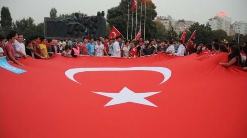 Gaziantep'te Stk&rsquo;Lardan Ter&ouml;re Tepki Y&uuml;r&uuml;y&uuml;ş&uuml;