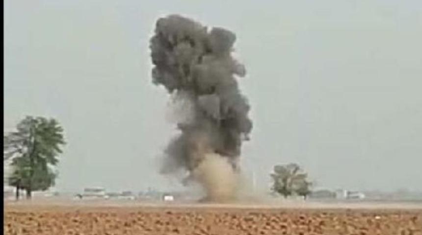 Yol Kenarında Pet Şişe I&ccedil;inde Bulunan El Bombaları Imha Edildi