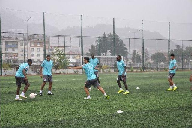 Giresunspor Göztepe Maçı Hazırlıklarını Sürdürüyor