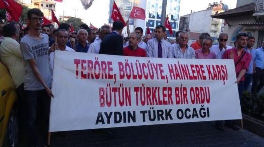 Aydın'da Ter&ouml;re Tepki Y&uuml;r&uuml;y&uuml;ş&uuml;