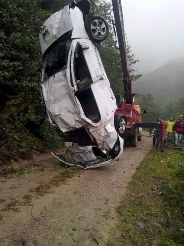 Bursa’dan Fındık Toplamak İçin Giresun’a Giden Çifti Ölüm Ayırdı