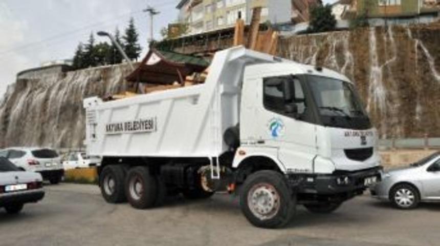 Ke&ccedil;i&ouml;ren Belediyesi, Akyaka Belediyesi&rsquo;ne Ara&ccedil; Hibe Etti