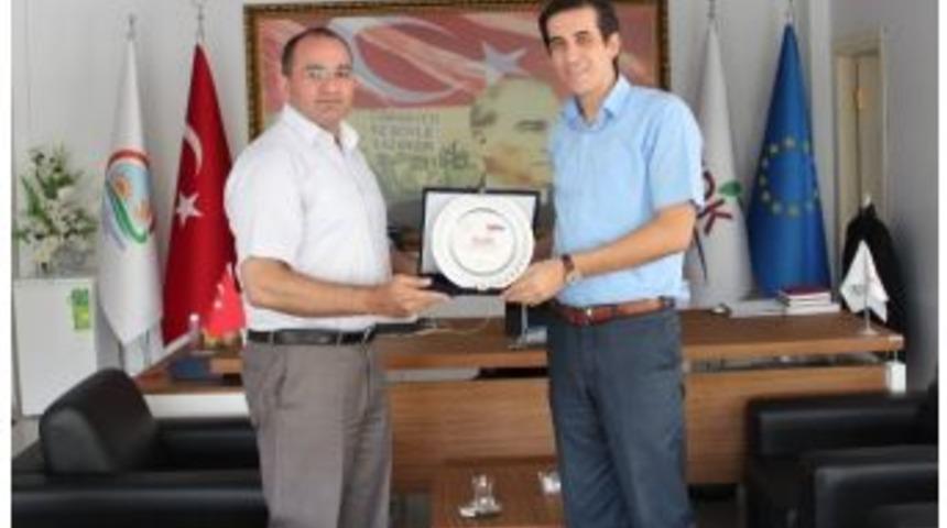 Eleşkirt Kaymakamı Topsakaloğlu, Tkdk&rsquo;yı Ziyaret Etti