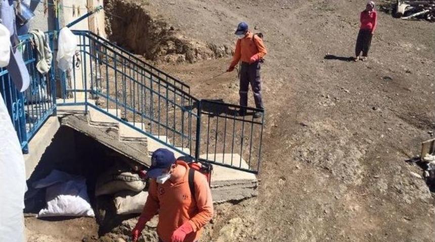 B&uuml;y&uuml;kşehir&rsquo;den Pozantı&rsquo;da Keneyle M&uuml;cadele