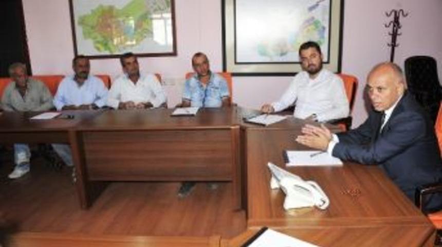 Mermercilerden Başkan &Ccedil;alışkan&rsquo;a, Teşekk&uuml;r Ziyareti