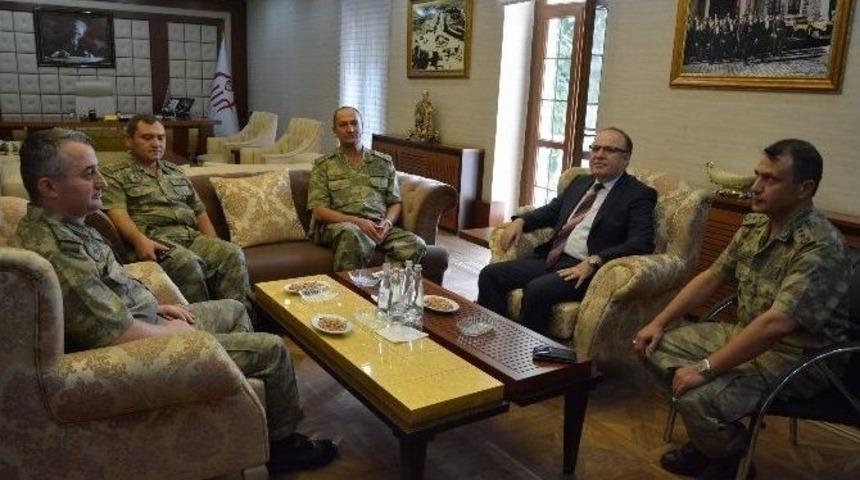 Van Jandarma Asayiş Kolordu Komutanı Siirt&rsquo;te