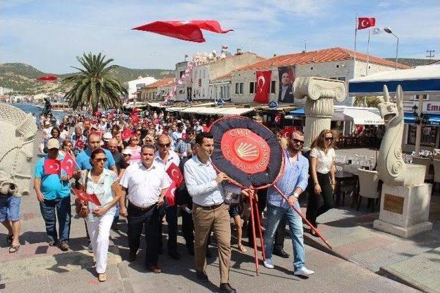 İzmir’in Kurtuluşu Ve Chp’nin Kuruluş Yıldönümü Foça’da Kutlandı 1